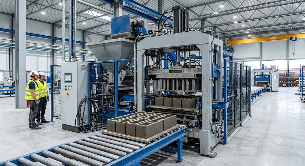 Planta industrial en operación